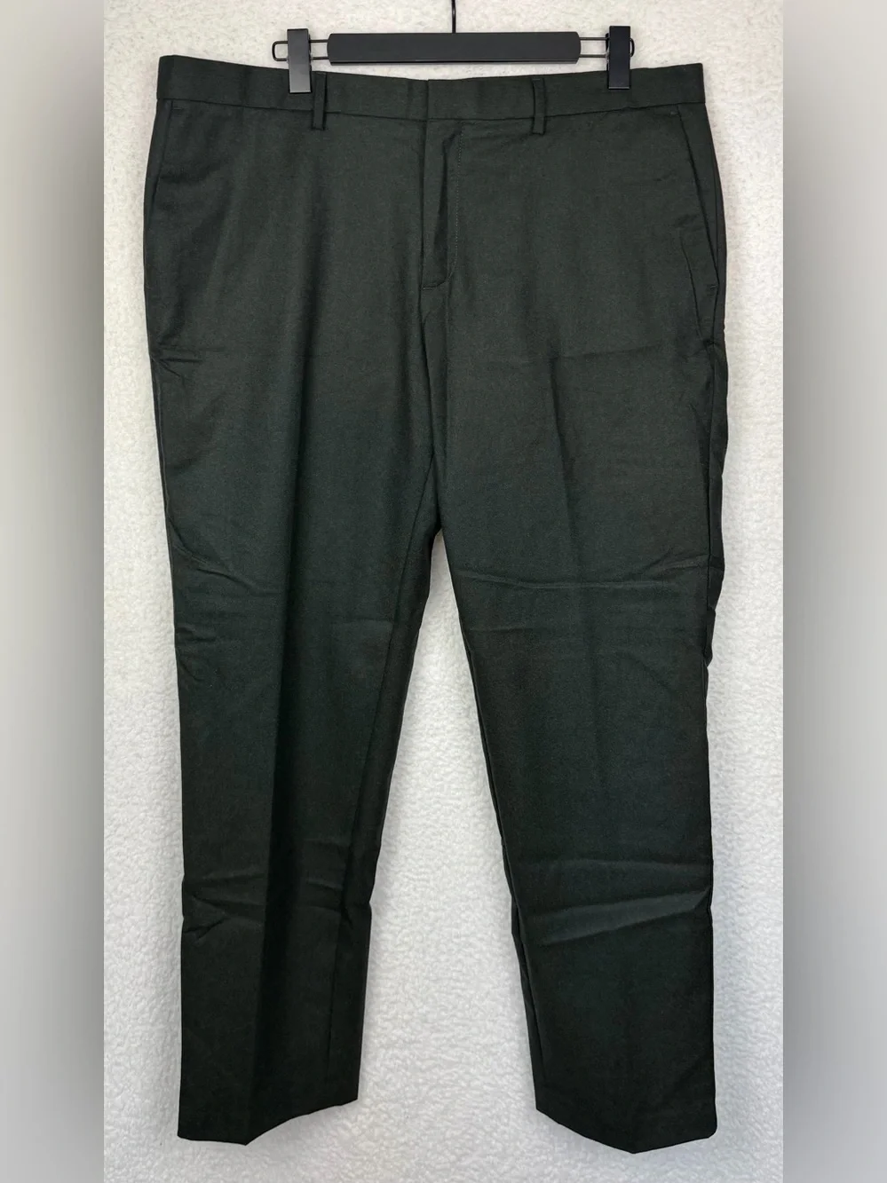 BANANA REPUBLIC • Vitale Barberis Canonico Flannel Tapered Dress Pants, 40x32